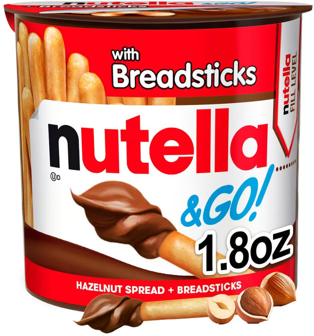 Nutella & Go with Breadsticks
