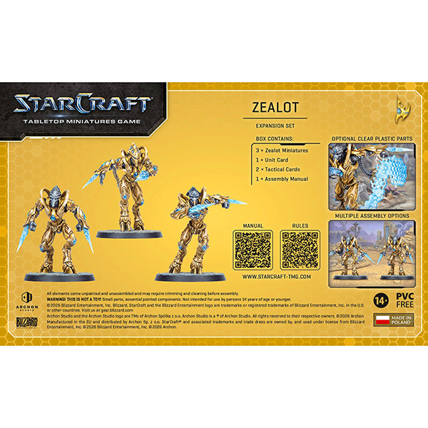 StarCraft TMG: Protoss- Zealot, Expansion Set