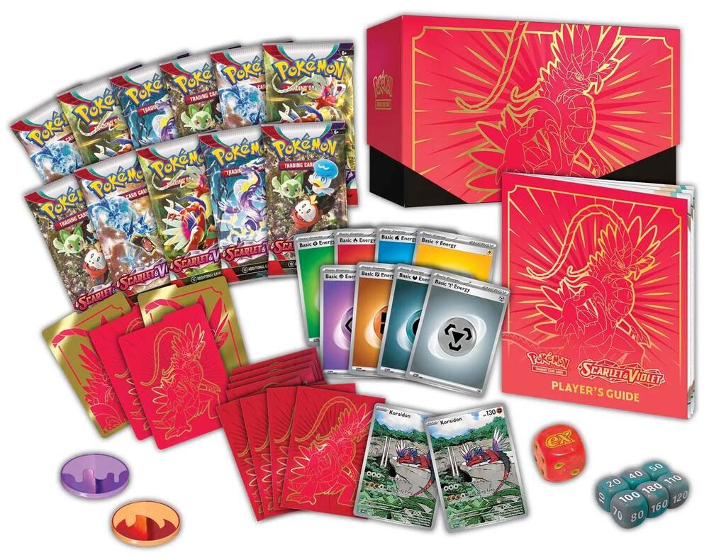 Pokemon TCG: Scarlet & Violet Paradox Koraidon - Pokemon Center Elite Trainer Box