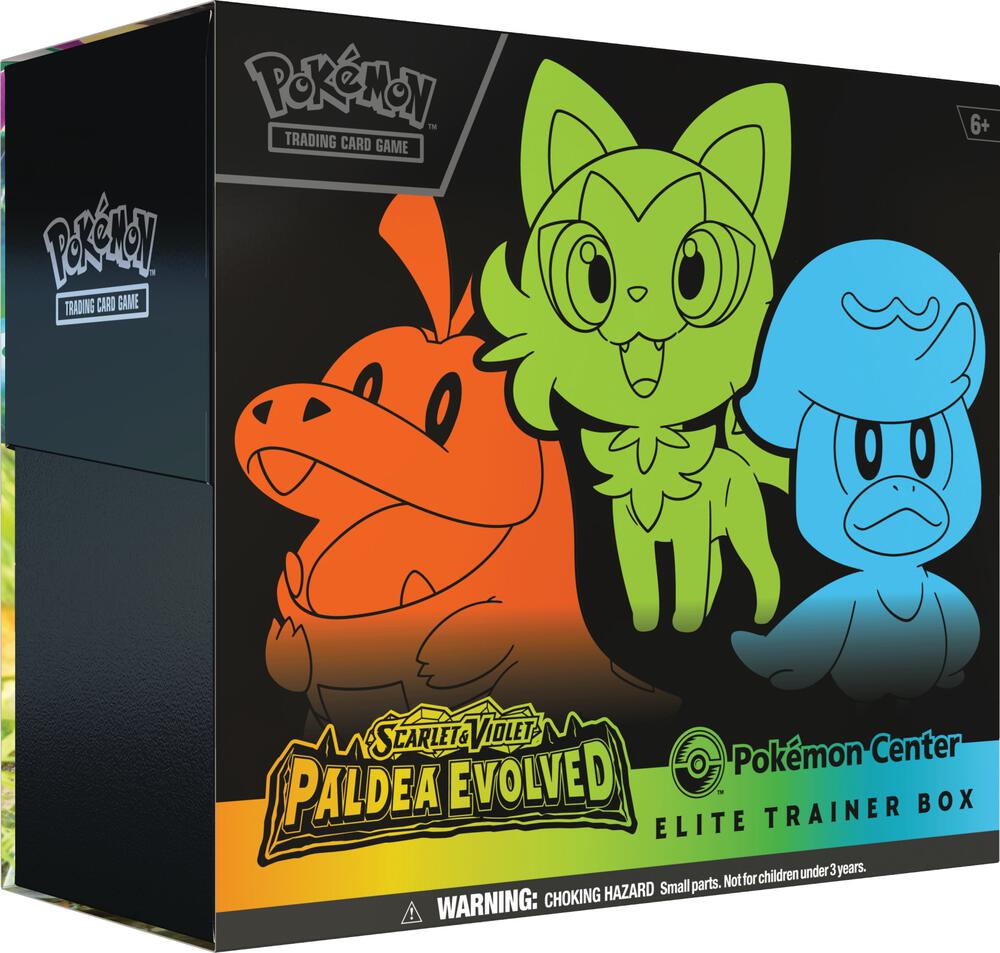 Pokemon TCG: Scarlet & Violet - Paldea Evolved - Pokemon Center Elite Trainer Box