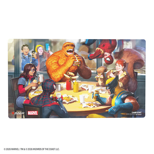 Magic: The Gathering - MARVEL Super Heroes Playmat - Heroic Feast