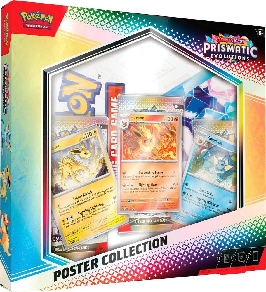Pokemon TCG: Scarlet & Violet Prismatic Ecolutions Poster Collection