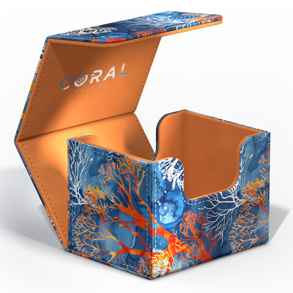 Ultimate Guard Deck Case: Deck Case: Sidewinder 100+ Standard Coral Places-(2025 Exclusive)
