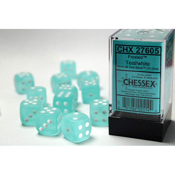 Chessex: 16mm 12d6 Frosted Dice