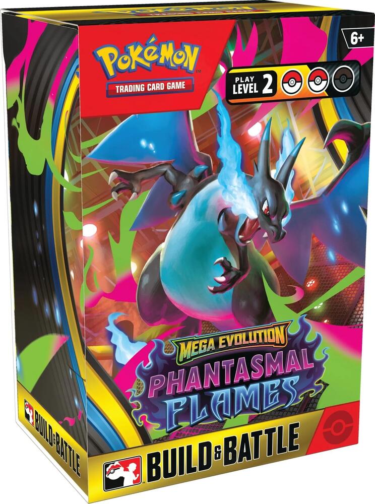 Pokemon TCG: Phantasmal Flames Build & Battle Box - ME02: Phantasmal Flames (PFL)