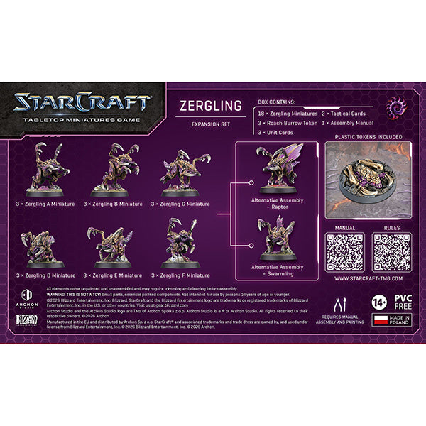 StarCraft TMG: Zerg- Zergling, Expansion Set