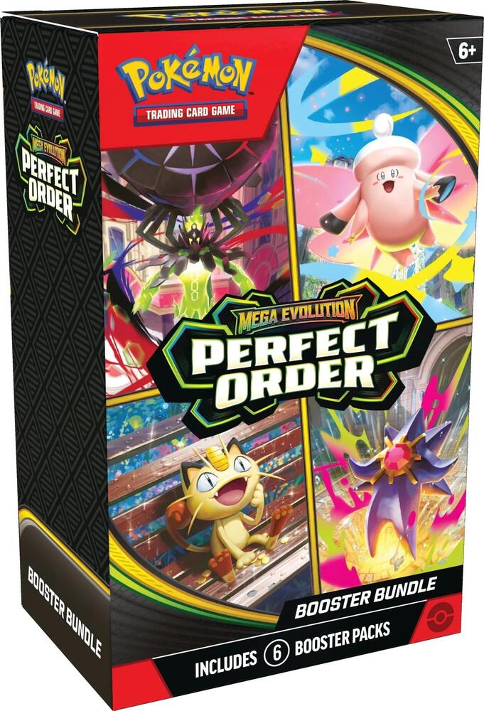 Pokemon TCG: Mega Evolution 03 Perfect Order- Booster Bundle
