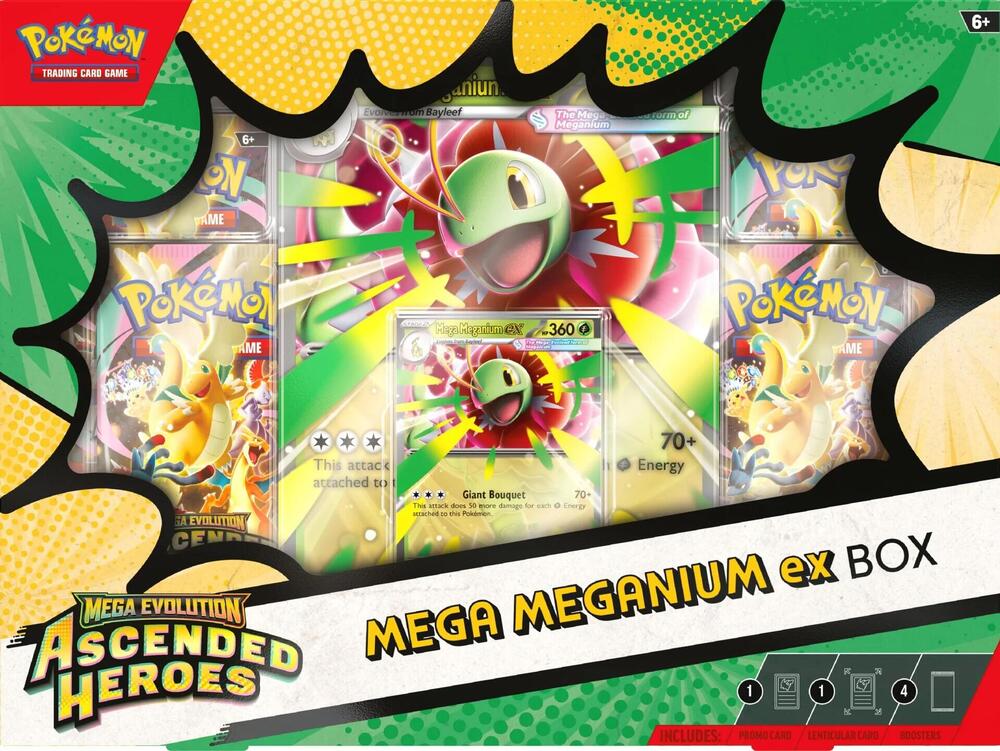 Pokémon TCG: Mega Evolution – Mega Meganium ex Box