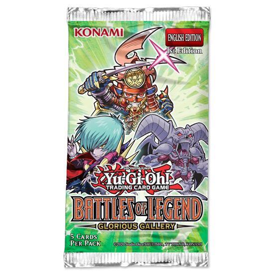 Yu-Gi-Oh: Battles of Legend- Glorious Gallery Booster Pack