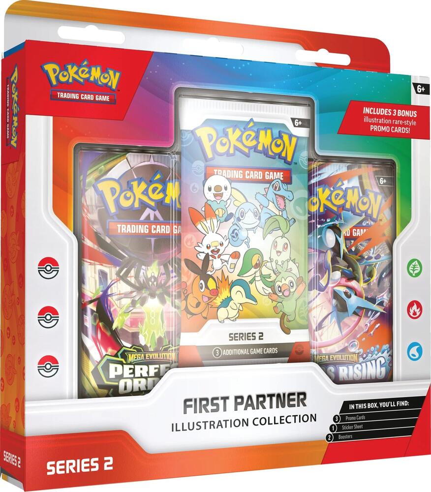Pokemon TCG: First Partner Illustration Collection (Series 2) - First Partner Collection 2026