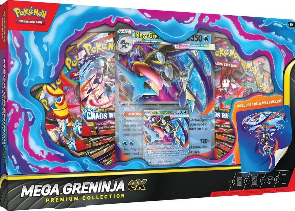 Pokemon TCG: Mega Greninja EX Premium Collection