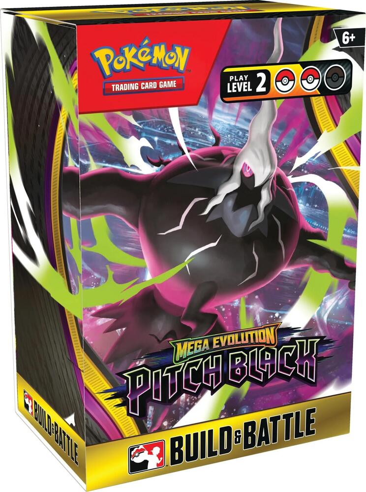 PRE-ORDER Pokemon TCG: Mega Evolution 05 Pitch Black- Build & Battle Box