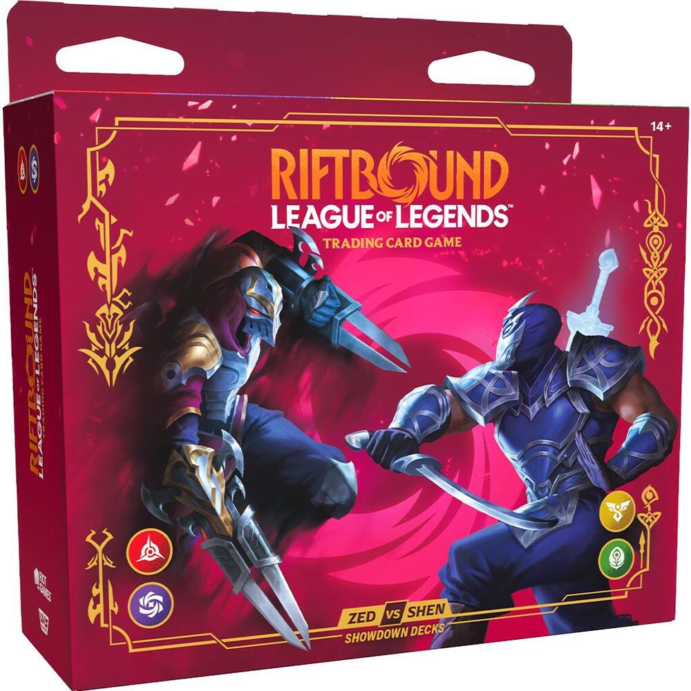 Riftbound TCG: Set 4- Vendetta- Showdown Decks - Zed vs Shen