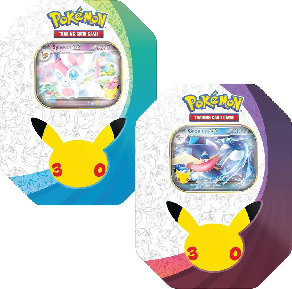 [PRE-ORDER] Pokemon TCG: 30th Celebration ex Tin