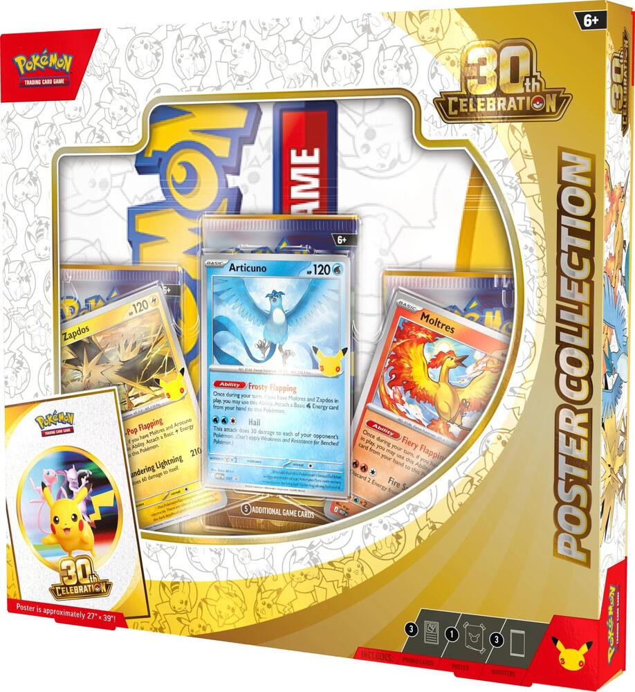 [PRE-ORDER] Pokemon TCG: 30th Celebration Poster Collection