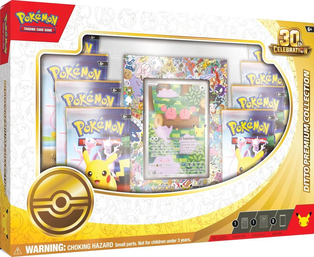 [PRE-ORDER] Pokemon TCG: 30th Celebration Ditto Premium Collection