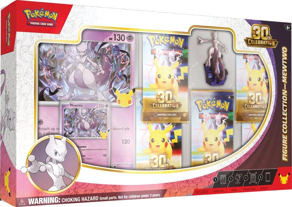 [PRE-ORDER] Pokemon TCG: 30th Celebration Figure Collection [Mewtwo]