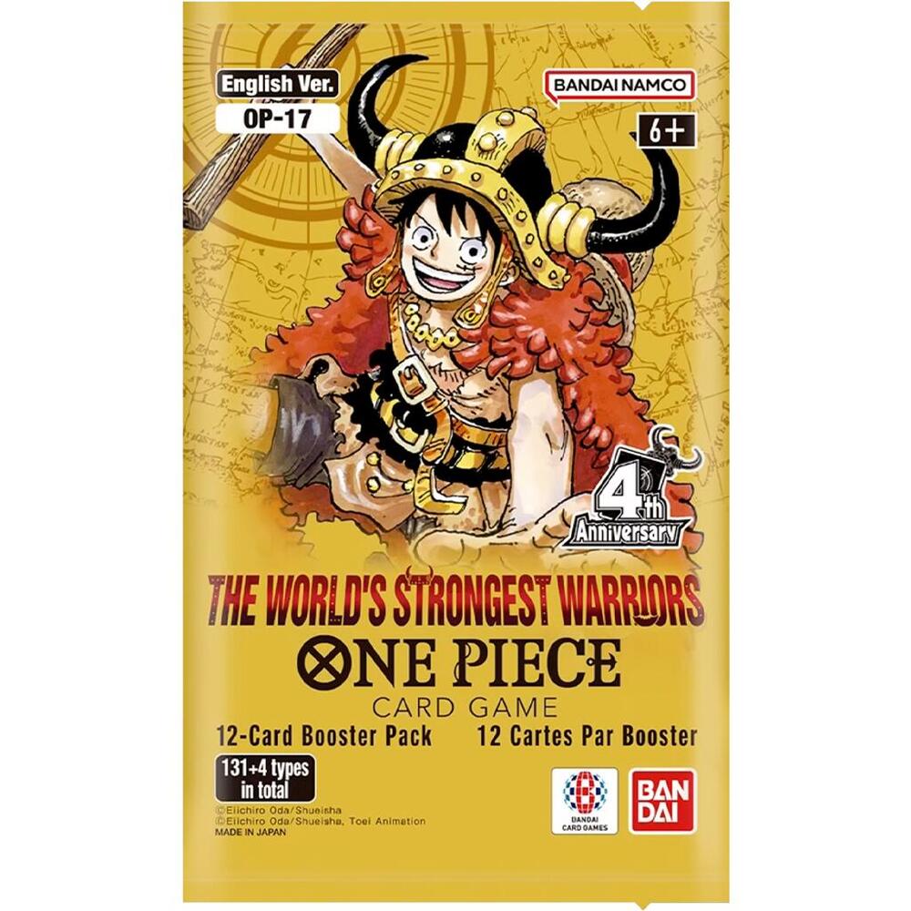 One Piece TCG: The World's Strongest Warriors Booster Pack - The World's Strongest Warriors (OP17)