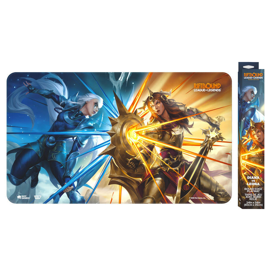 Playmat: Riftbound- Vendetta- Diana vs Leona