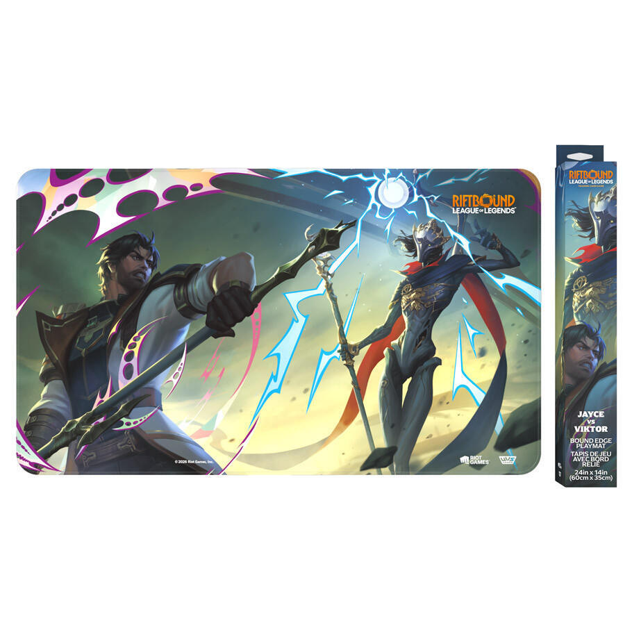 Playmat: Riftbound- Vendetta- Jayce vs Viktor