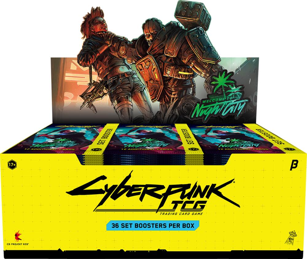 Cyberpunk TCG: Welcome to Night City - Beta Booster Box (36ct) - Welcome to Night City - Beta