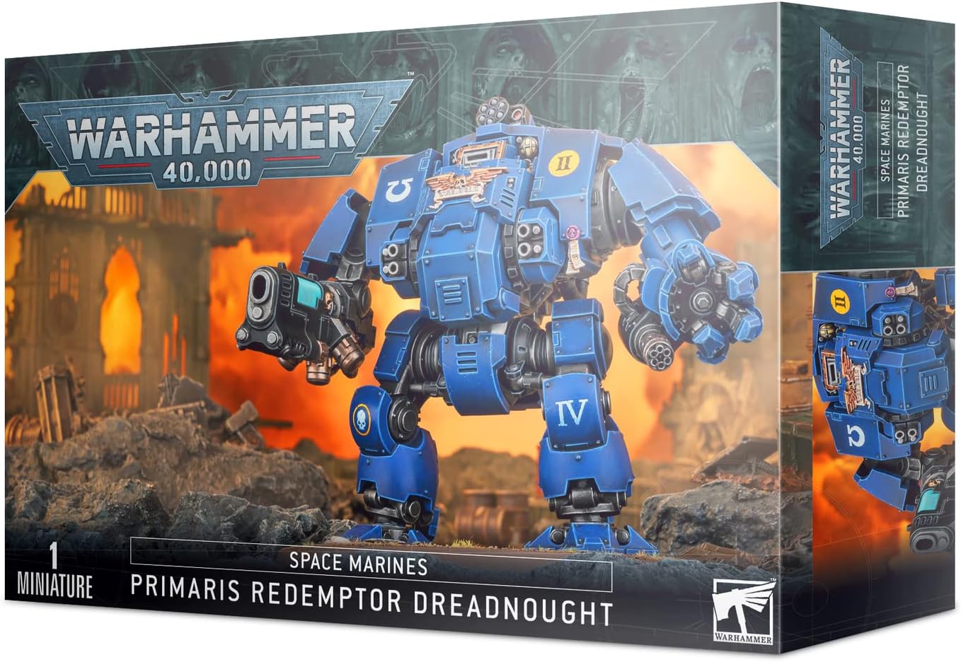 Warhammer 40k, Space Marines: Redemptor Dreadnought 1 Citadel Miniatures/Figurines