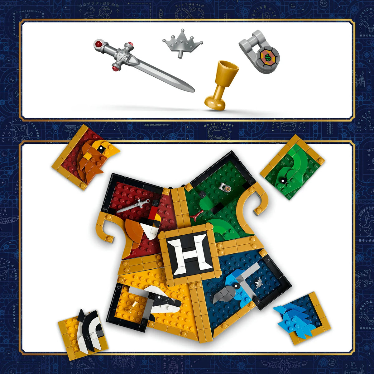 LEGO: Hogwarts™ House Crest