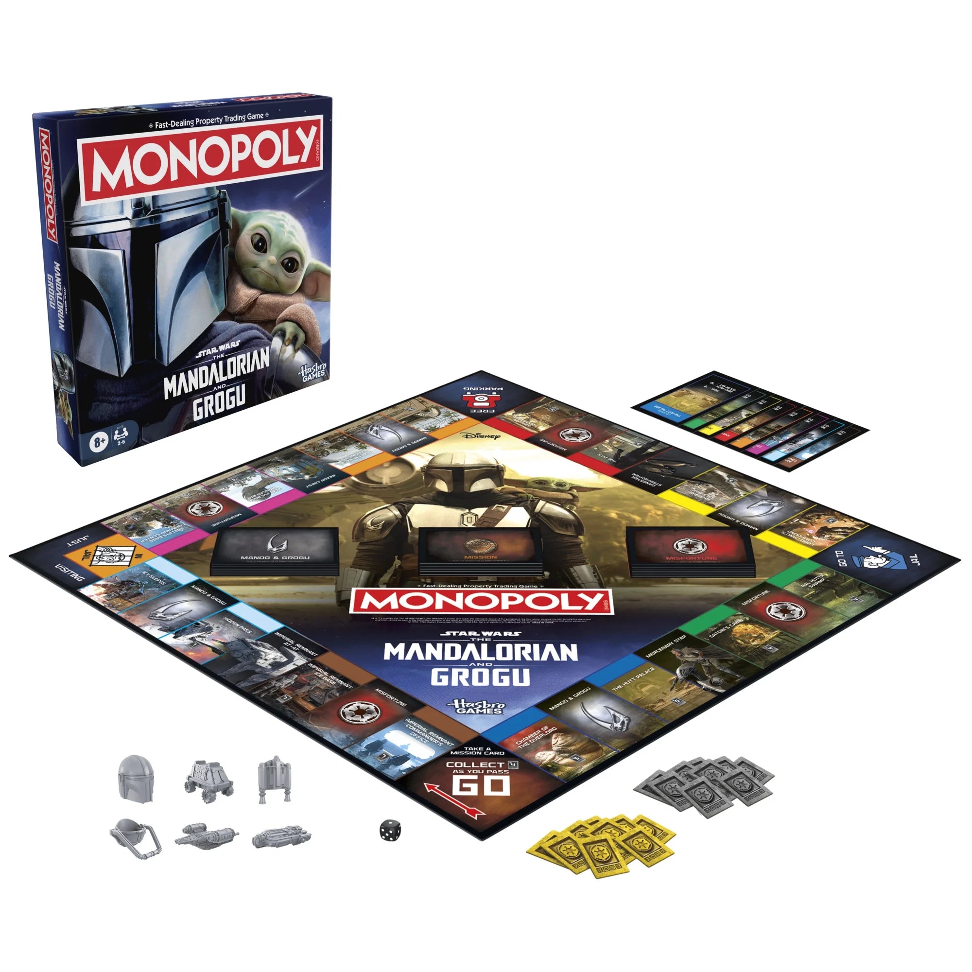 Monopoly Mandalorian and Grogu