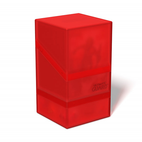 Ultimate Guard Deck Case: Boulder'n'Tray 100+ Standard Size- Ruby