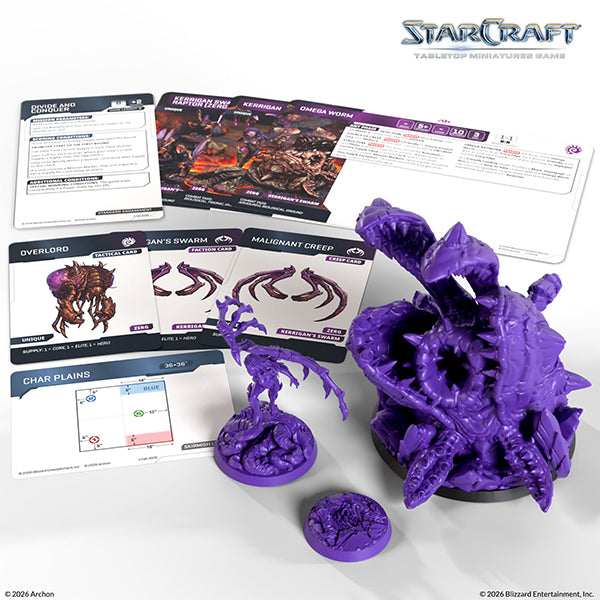 StarCraft TMG: Zerg- Kerrigan (Primal Kerrigan), Hero Expansion Set