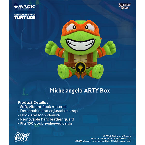 Deckbox: MTG ARTY Box- Teenage Mutant Ninja Turtles
