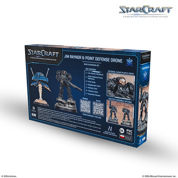 StarCraft TMG: Terran- Jim Raynor (Raynor's Raiders), Hero Expansion Set