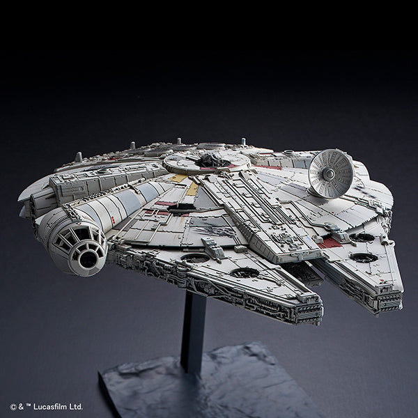Star Wars Model Kit: 1/144 Plastic Model Star Wars- Millenniuim Falcon (Rise of Skywalker Ver)