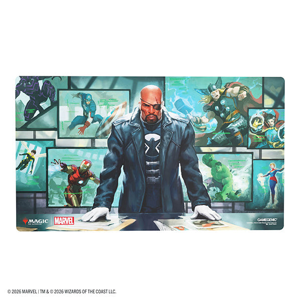 Magic: The Gathering - MARVEL Super Heroes Playmat - Nick Fury
