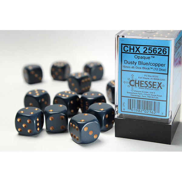 Chessex: 16mm 12d6 Translucent Opaque