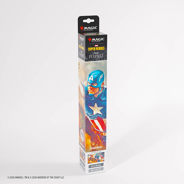 Magic: The Gathering - MARVEL Super Heroes Playmat - Captain America, Super Soldier