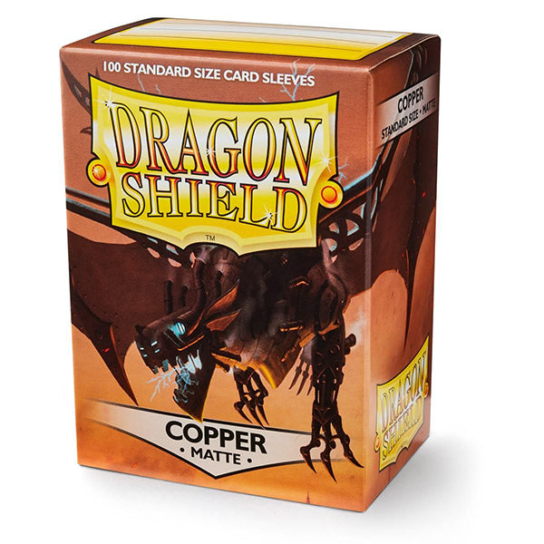 Dragon Shield Sleeves: Standard MATTE - Copper (100ct)