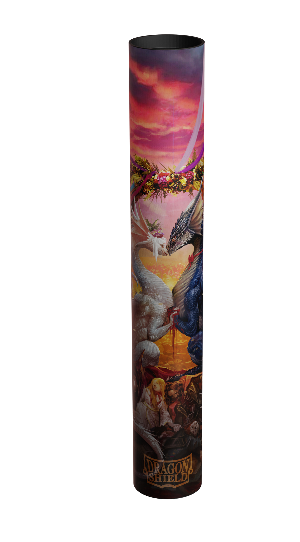 Dragon Shield Playmat & Tube Valentine Dragon 2023