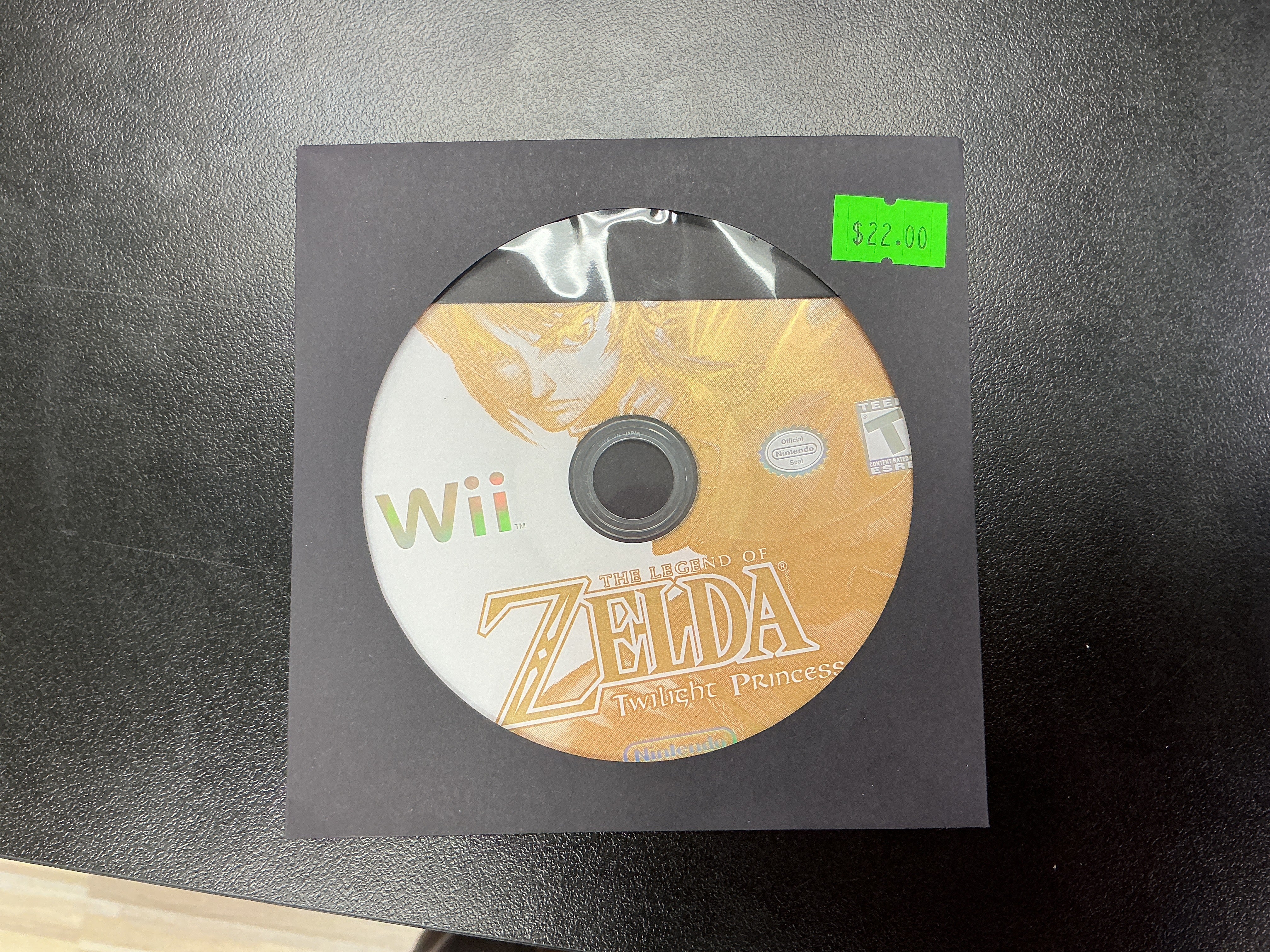Nintendo Wii: The Legend of Zelda - Twilight Princess - USED