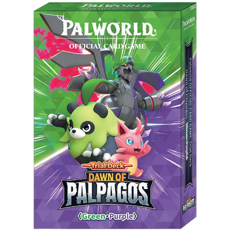 Palworld OCG: Dawn Of Palpagos Trial Deck Green/Purple