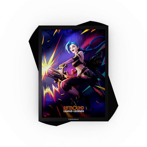 Card Sleeves: Riftbound- Vendetta- Vi vs Jinx (2x 50ct)