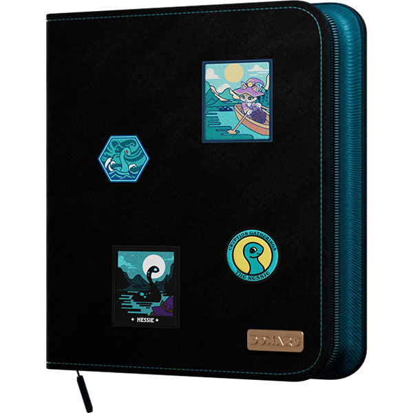 Binder: 12-Pocket DOMARU Cryptids Collection- Turquoise Loch