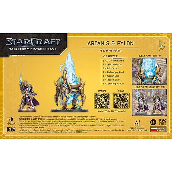 StarCraft TMG: Protoss- Artanis (Hierarch), Hero Expansion Set