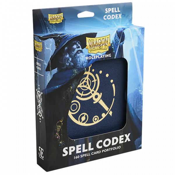 Dragon Shield Binder: Spell Codex Portfolio 160- Midnight Blue