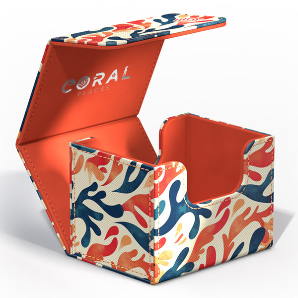 Ultimate Guard Deck Case: Deck Case: Sidewinder 100+ Standard Coral Places-(2025 Exclusive)