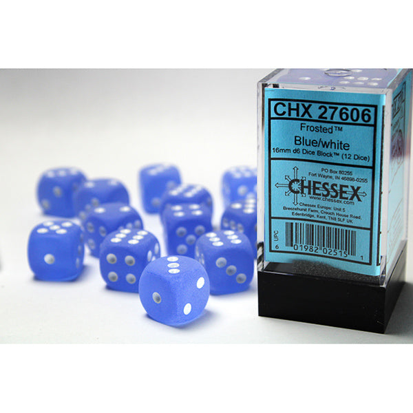 Chessex: 16mm 12d6 Frosted Dice