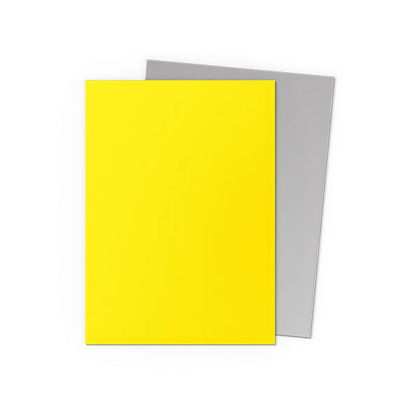 Dragon Shield Sleeves: Standard DUAL MATTE - Yellow & Silver (100ct)