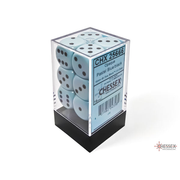 Chessex: 16mm 12d6 Translucent Opaque