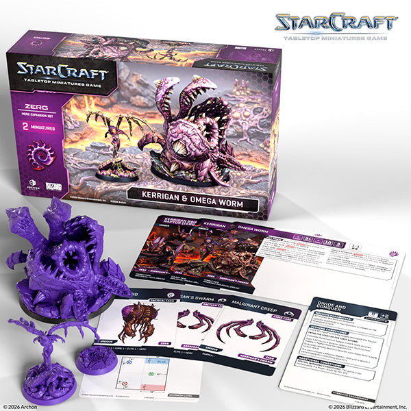 StarCraft TMG: Zerg- Kerrigan (Primal Kerrigan), Hero Expansion Set