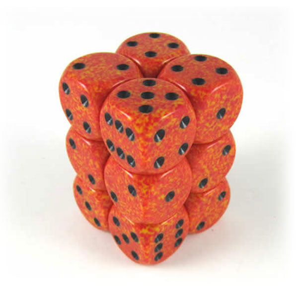 Chessex: 16mm 12d6 Speckled Dice